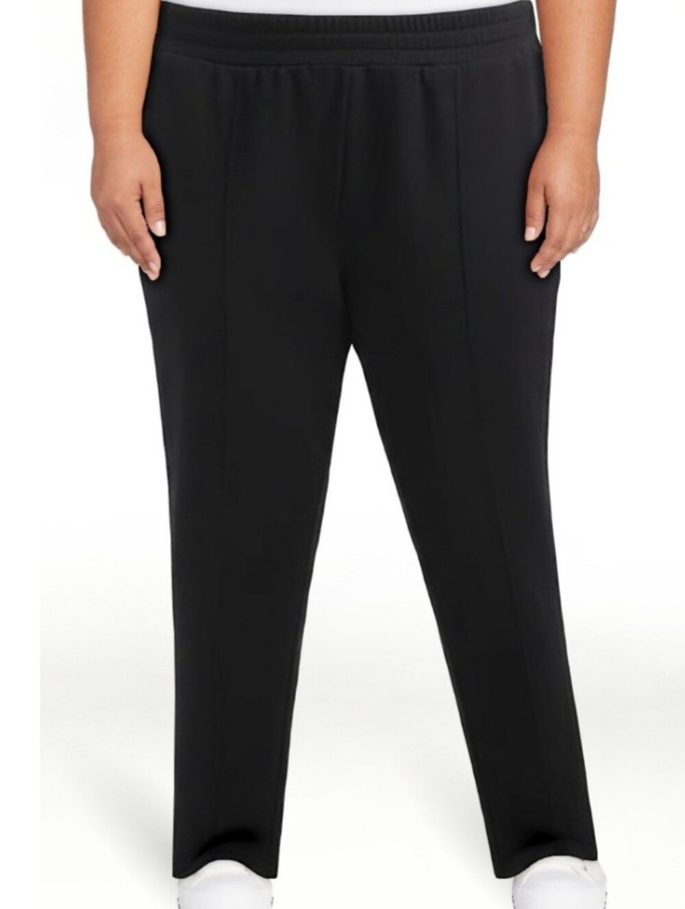 Danskin Black Elastic Waist Track Pants